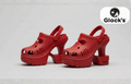 Classic Red Shiesty Heels By Glock’s "PRESALE"